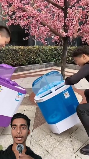1M views · 3.4K reactions | Mini washing machine朗 #fblifestyle | Ajju Entertainment | Facebook