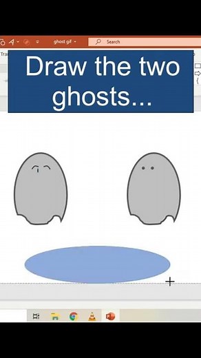 How to make a cute GIF in Powerpoint #shorts