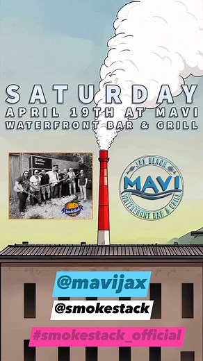 Saturday April19th Smokestack will be performing live at Mavi Waterfront Bar & Grill Jacksonville Bch Fl. Showtime 6-10. Come hang out with us at this chilled outdoor venue! #fenderamp #lespaul#electricguitar#buddyguy#albertking #jaxforidamusic #904events#jaxlife #jaxisrad #jaxmusicscene #smokestackofficial#smokestack#nastaken#bluesmusic#southernrock#allmanbrothers #smokestack #smokestackgroup#stage904#whatsshakinjax #livelocalmusic#floridalivemusicscene#bradyclampittmusic | Smokestack