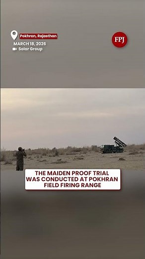 India Tests Pinaka Enhanced Rockets at Pokhran, Trial Declared Successful