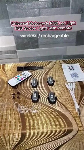 Universal Motorcycle RGB LED Strobe Lights Review