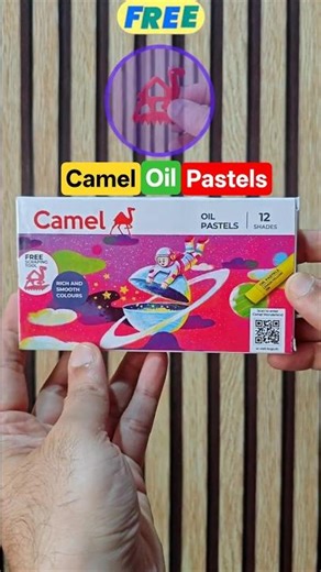Camel Oil Pastels 12 Colours New Pack Review
