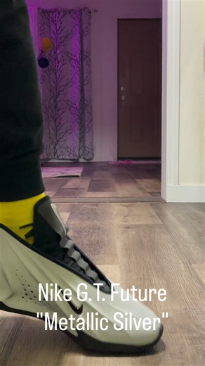NIKE G.T. FUTURE "Metallic Silver" #followersreels #nike #sneakers #reels #highlights #fbreelsfypシ゚ Nike No Frills #canada | snkrs-fg