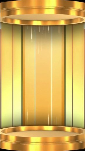 Golden Podium Green Screen Animation 4K UHD