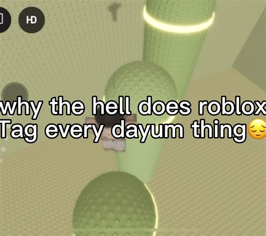 Why does Roblox tag every thing