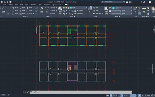 10分钟快速上手AutoCAD，CAD快速入门，CAD最精简入门教程【小豆蕾】