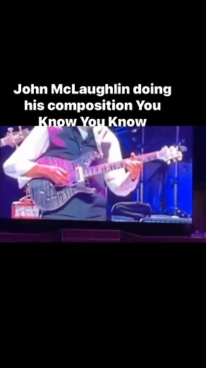 John McLaughlin doing his composition You Know You Know at the Jeff Beck tribute concert last year because Jeff always did You Know You Know as did Tommy Bolin on Tommy Bolin and Friends live at Ebbets Field 1974 | Tommy Bolin Archives