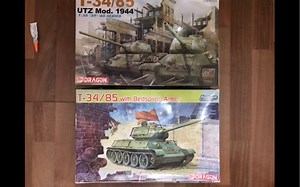 【模型测评】威龙1/35 T-34/85坦克模型 183厂 44年底