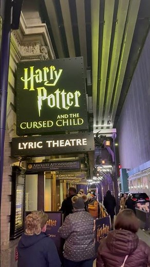 Harry Potter and the Cursed Child Lyric Theater New York City! New York City Harry Potter Play!