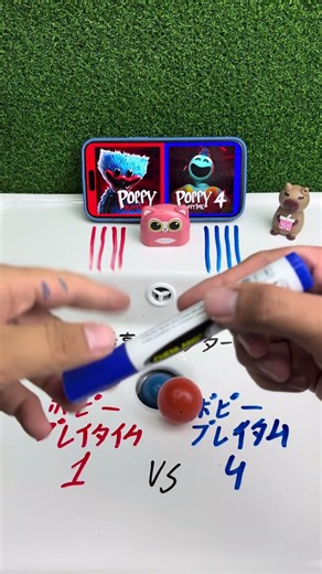 ポピープレイタイム1 vs ポピープレイタイム4：始まりの恐怖か、進化した悪夢か… 😱🔥 #ポピープレイタイム1 #ポピープレイタイム4