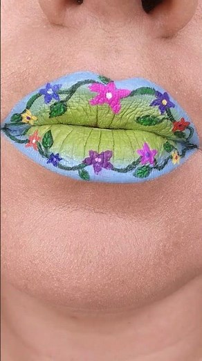 A very July makeup transformation 🌱🌸