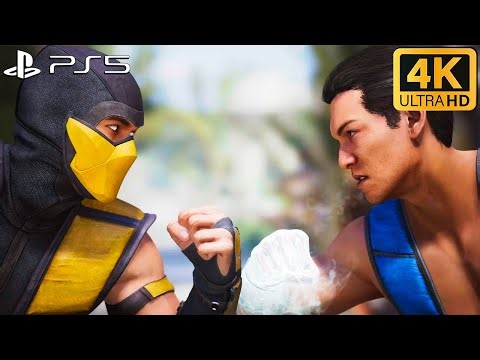 (UMK3) SCORPION VS (MK3) SUB-ZERO (VERY HARD) | PS5 | 4K60FPS ULTRA HD | HDR