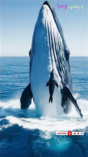 Giant Whale Lifts Injured Seal Away From Killer Whales 🐋🦭