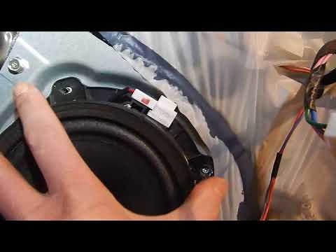 2010 Kia Soul Rear Door Speaker Removal