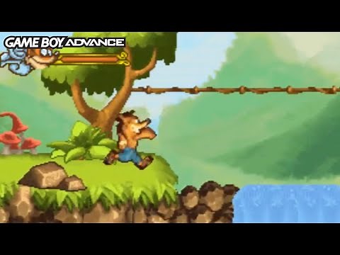 Crash of the Titans (Game Boy Advance Gameplay)