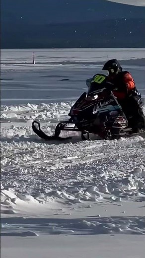 Snowmobile Racing: Epic Finish & Sled Tuning Secrets Revealed! #shorts