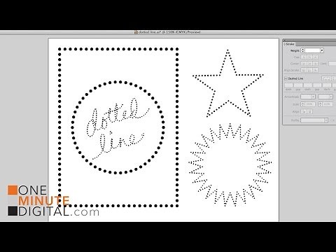Make Dotted Lines in Illustrator