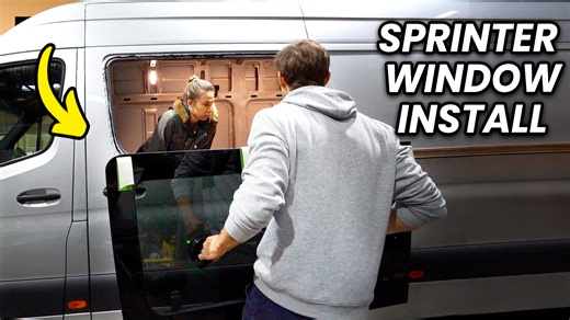 How to install a side window on a Mercedes Sprinter LWB camper van We are building our 2nd van and this video is the first video of our "How to" guides. We will be documenting the whole process for you to learn how to build your own van. Follow along to see our progress | Wade and Dani