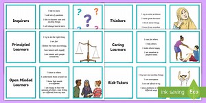 PYP Matching Cards - IB PYP Learner Profile Resources