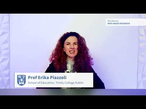 Arts-Based Research, Prof. Erika Piazzoli