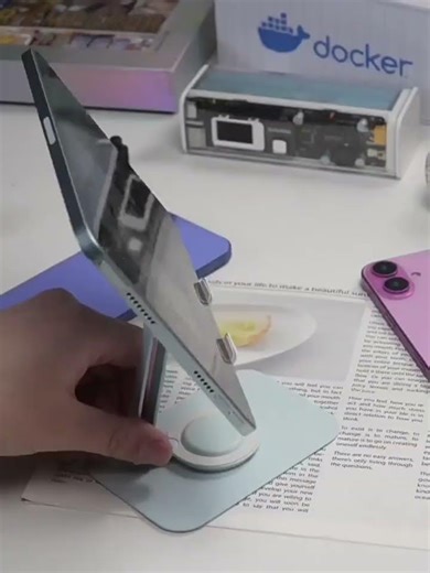 Heavy Duty Carbon Steel Adjustable Phone Stand Desk Mobile Holder#phoneaccessory #phoneholder