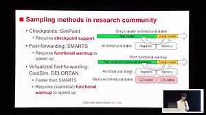 周耀阳@计算所 - Checkpoint   Sampling：10小时内估算出RISC-V CPU的SPEC分数 - 第一届 RISC-V 中国峰会