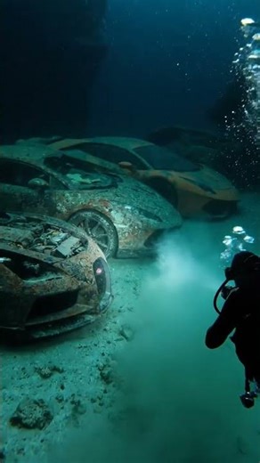 Underwater Supercar Garage in World's Deepest Ocean