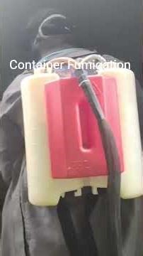 Container Fumigation #fumigation