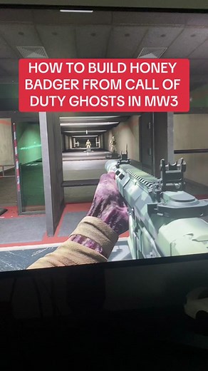 Cómo construir el Honey Badger de Call of Duty Ghosts