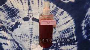 DIY Hibiscus Tea Spray/Rinse