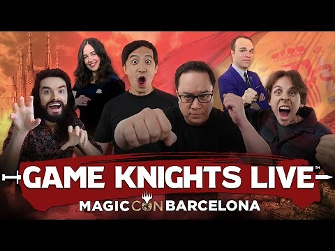 Game Knights Live: Barcelona w/ Jacob Bertrand & Spice8Rack | Magic Gathering Commander Gameplay MTG