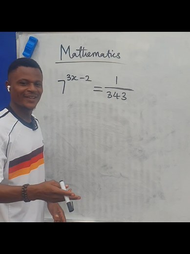 How to solve exponential equation with a fractional base #mathematics #exponentialequation #science #academy #education