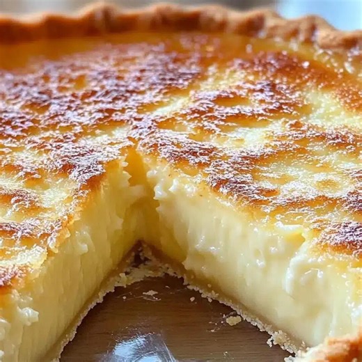 Old-fashioned Egg Custard Pie Recipe – Classic Holiday Dessert (digital Download) - Etsy