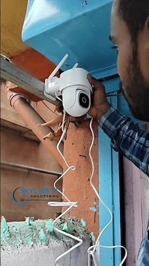 CP Plus Outdoor Security Camera Installation | Professional Setup | MODEL: CP-Z45Q