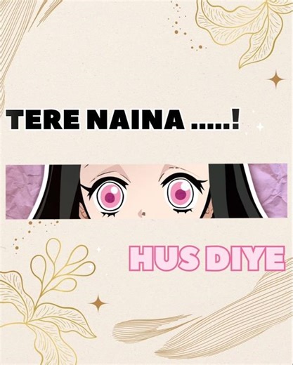 Nezuko s beutiful eyes 👀#demonslayer #zenitsu #nezuko #love #funny #shorts #reels