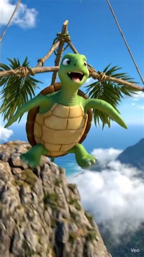 Kumoo is flying finally | Kumoo the turtle | ToonTastic World
