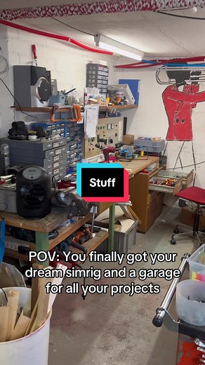 Idk #fyp #simrig #bmwsimrig #garage #projects | Car Garage