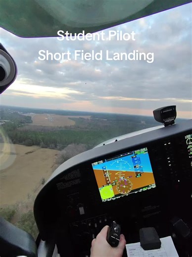 Mastering Short Field Landings as a Student Pilot