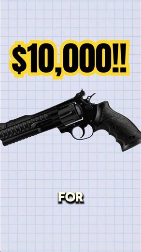 Most Expensive Revolver Ever! #shorts