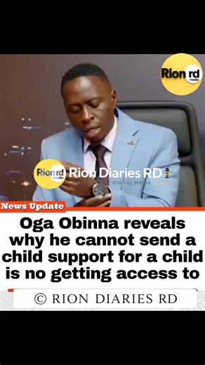 Oga Obinna Discusses Child Support and Access Issues