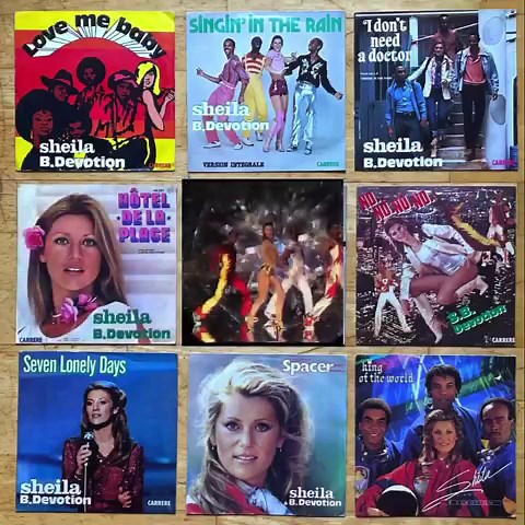 #repost @kellerjens Happy birthday, Sheila B. Devotion! Sheila was a 60s yé-yé girl, a direct competitor to yesterday’s birthday girl Sylvie Vartan. In the 60s her image was very « girl next door » compared to the rock’n’roll influenced Sylvie, but in the mid-70s she got a Kylie-esque makeover and suddenly looked like her own daughter with some skin-tight, sparkly hot pants, go-go boots and a brandnew sound: DISCO! That’s when Sheila became Ms. B. Devotion (don’t look up the non pc basis for thi