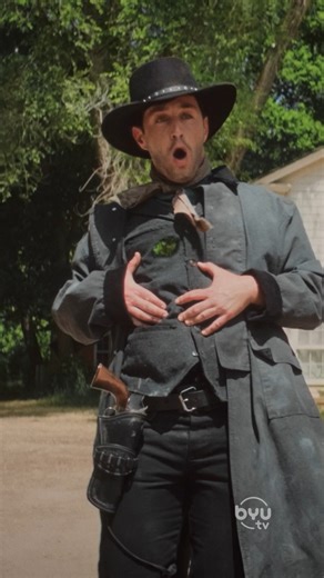 When you weren't ready for the duel and want to do it again New sketch featuring special guest star Josh Peck now on our YouTube channel! #joshpeck #wildwest #duel #studioc #sketchcomedy | Studio C