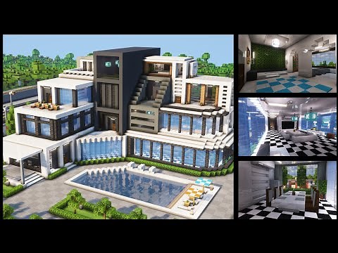 Minecraft | How to Build the Ultimate Modern Villa (Part-2)