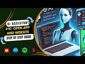 Open App and Website | SQLite Database Integration | Python Voice Assistant | Tutorial 11