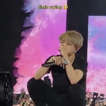 Jimin crying 😭 🥺 #bts #jimin #btsot7forever #btsarmy #btsshorts