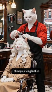 25K views · 107 reactions | The Hypocritical White Cat #cat #orangecat #zingtail | ZingTail | Facebook