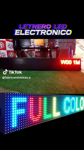 Letrero Led Electrónico Programable con App