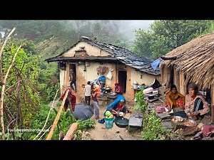 Life in a Remote Nepal Village | Traditional Cooking & Daily Living