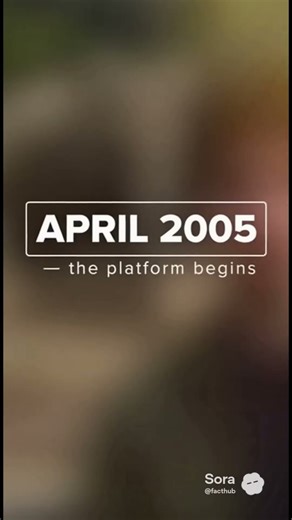 ▶️ The First YouTube Video Was Uploaded in 2005! (History Fact #13)