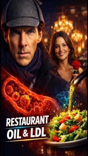 🧠 The Truth About Restaurant Oil: What’s Really Hiding in Your Salad? #hearthealth